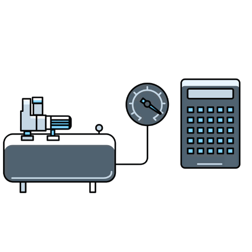 Menghitung Kebutuhan Udara Kompresor